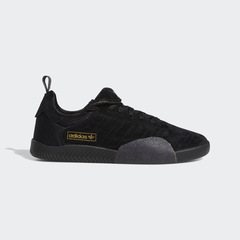 Adidasi Skate Adidas 3ST.003 Barbati Romania - Negrii/Albi/Aurii Metal EF8459